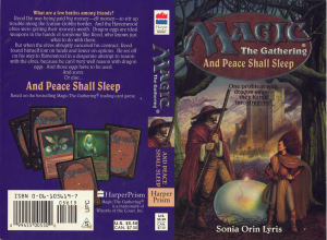 Book Cover: And Peace Shall Sleep